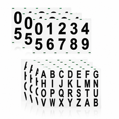 Reflective Plate Stickers